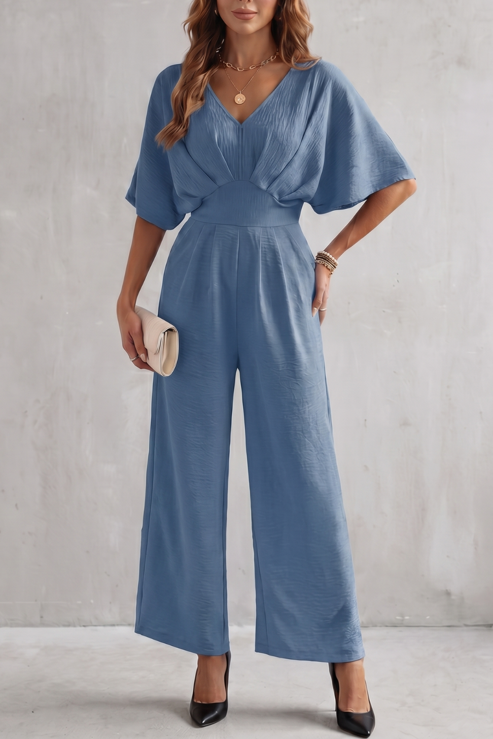 Elegant batwing silhouette | Jumpsuit