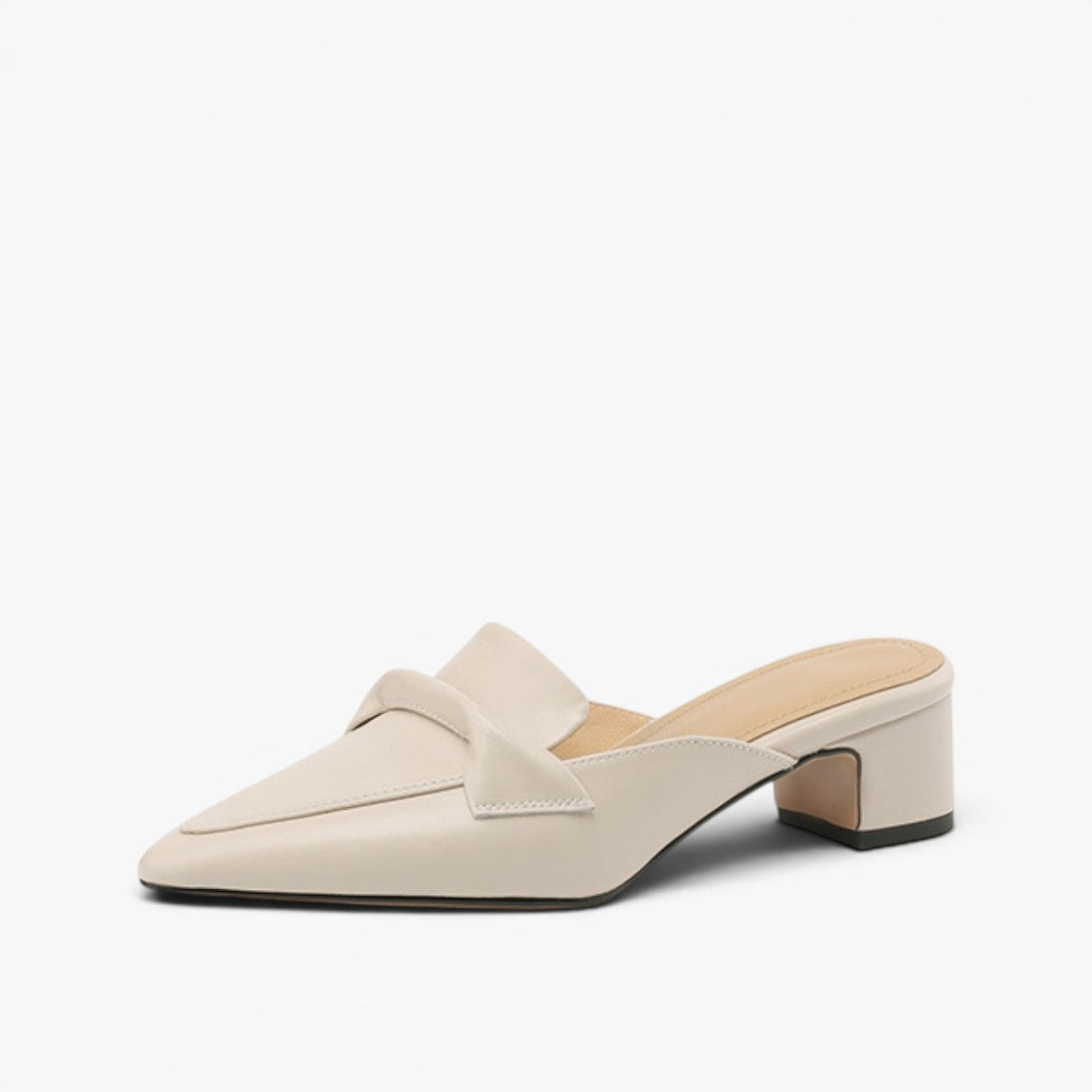 Marloe Pointed Leather Mules