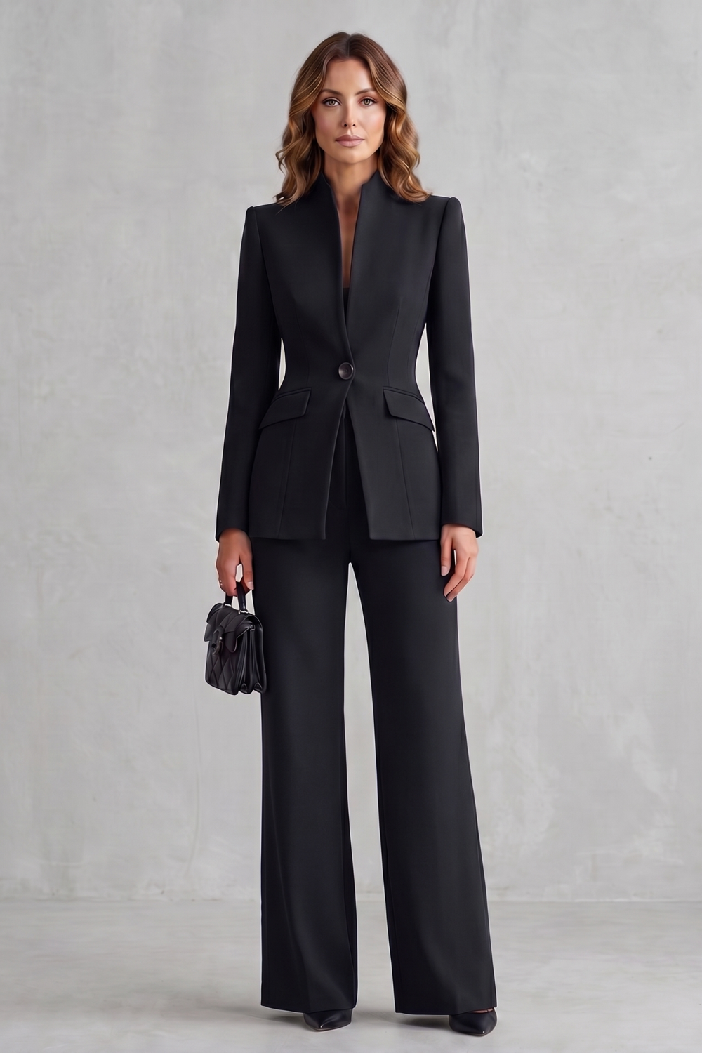 Sculpted Tailoring Trouser Suit Set