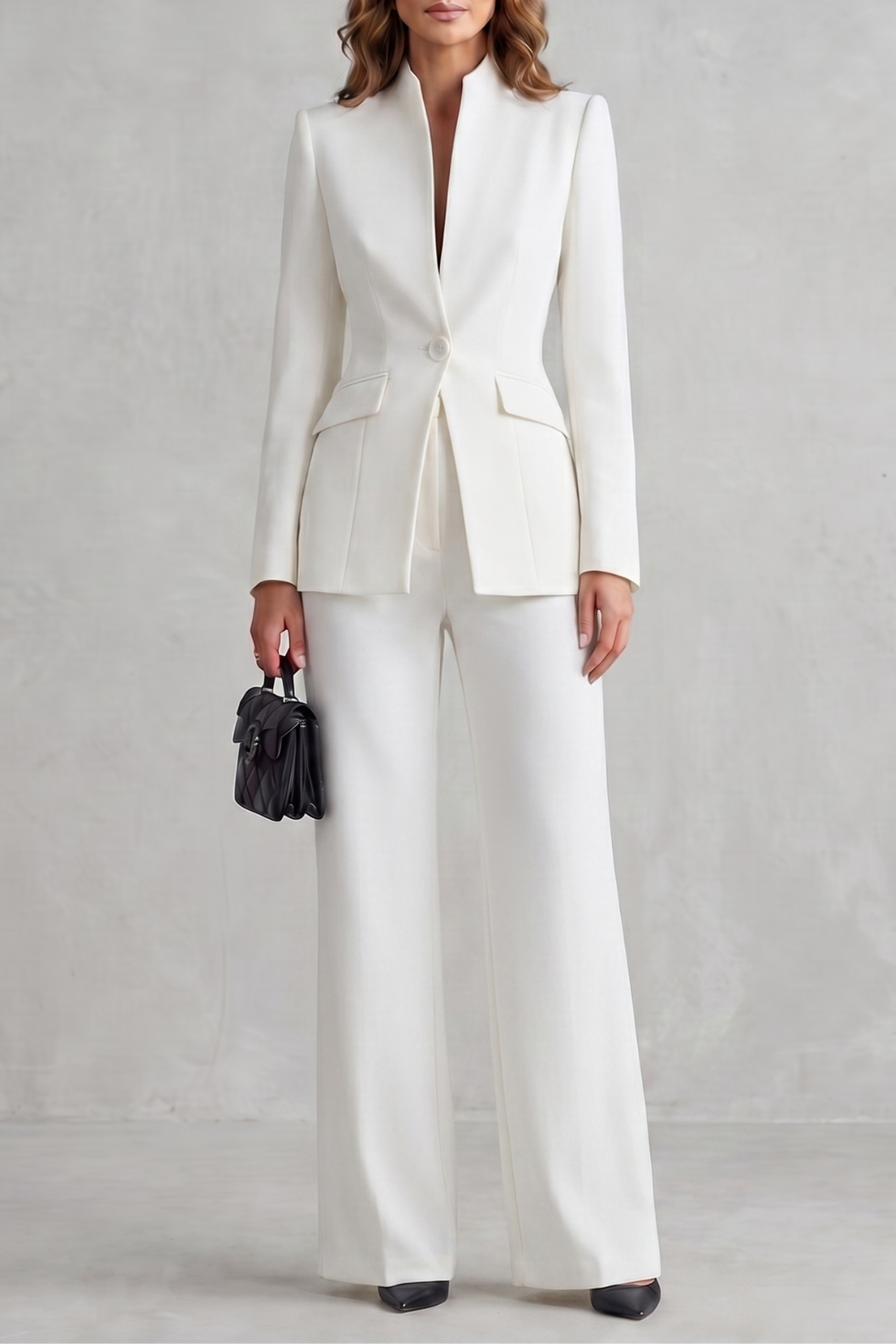 Sculpted Tailoring Trouser Suit Set