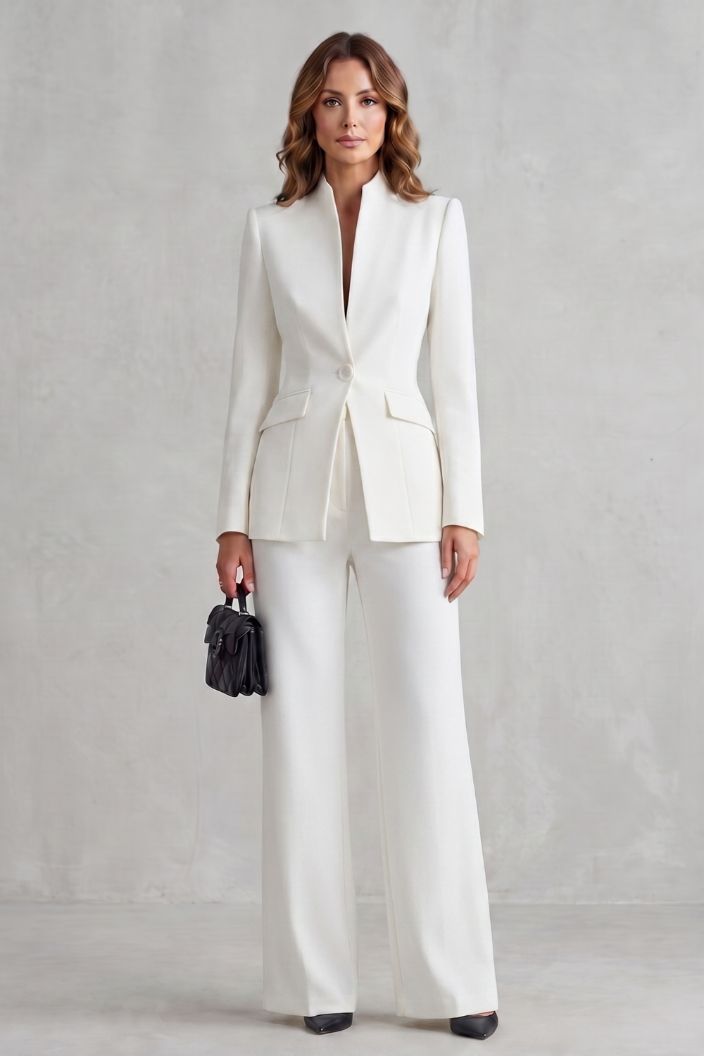 Sculpted Tailoring Trouser Suit Set
