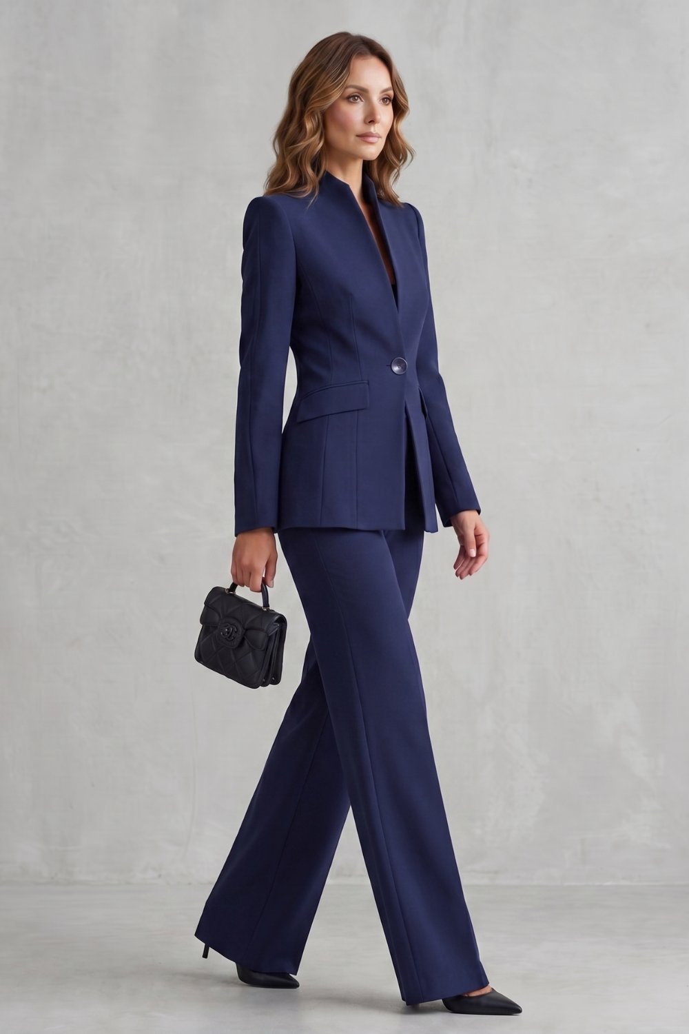 Sculpted Tailoring Trouser Suit Set