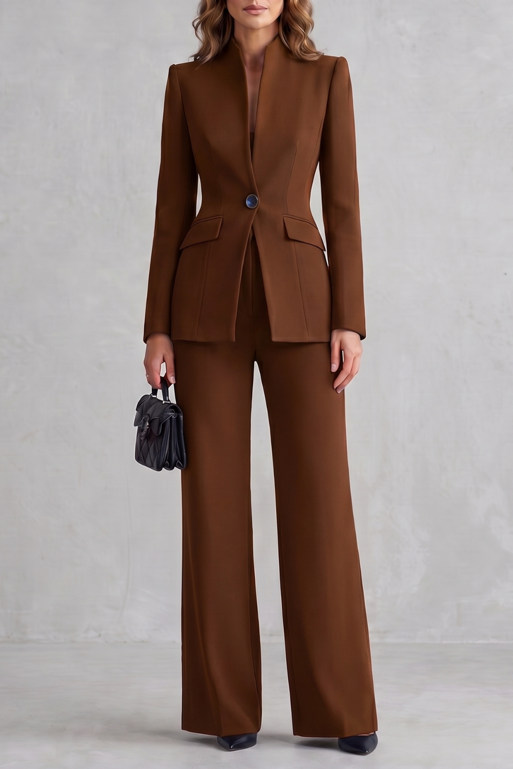 Sculpted Tailoring Trouser Suit Set
