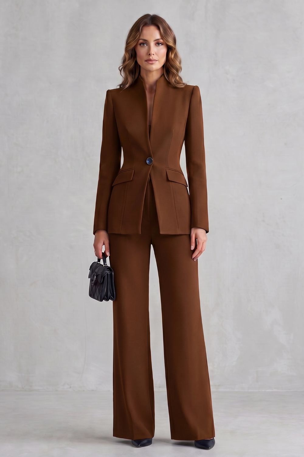 Sculpted Tailoring Trouser Suit Set