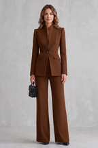 Sculpted Tailoring Trouser Suit Set