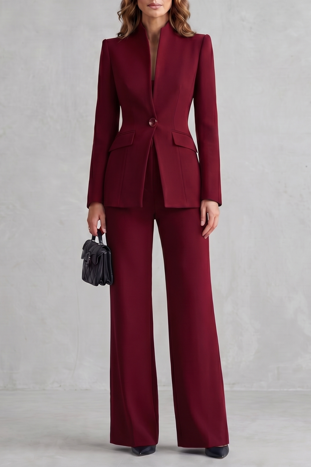Sculpted Tailoring Trouser Suit Set