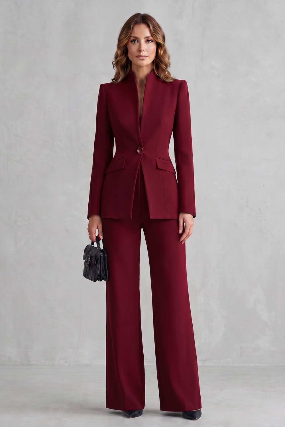 Sculpted Tailoring Trouser Suit Set