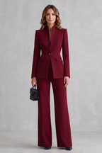 Sculpted Tailoring Trouser Suit Set