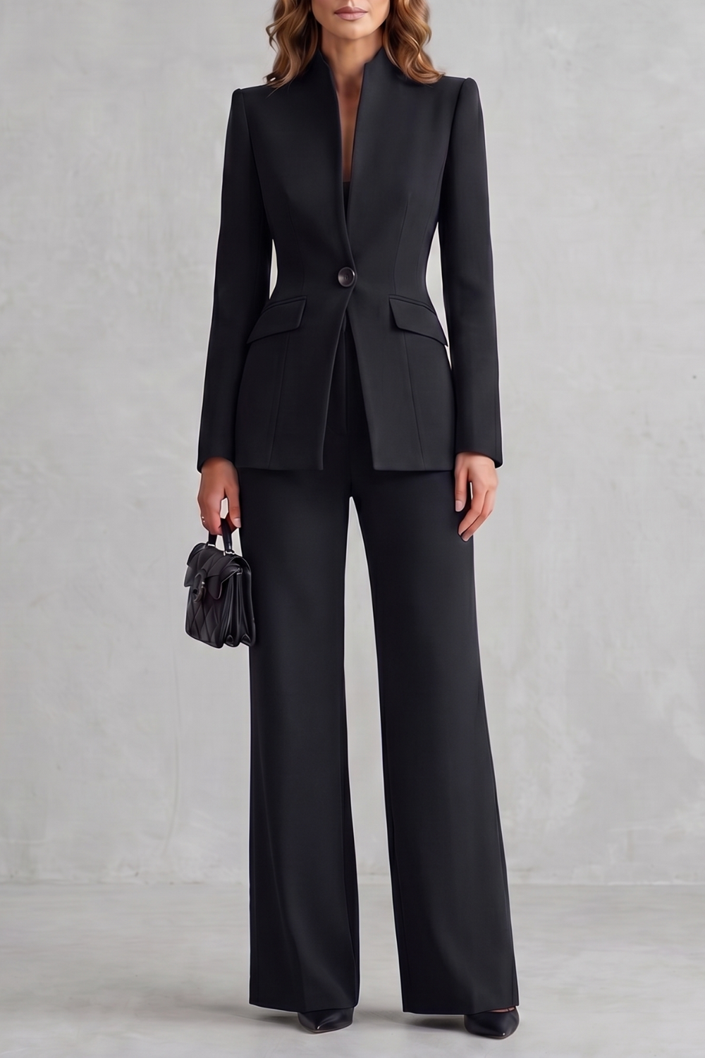 Sculpted Tailoring Trouser Suit Set