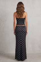 Chic Polka Dot Allure Two-piece Set