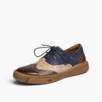 Noriel Brogue Leather Oxfords