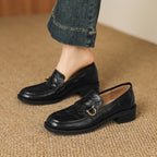 Celia Horsebit Leather Loafers