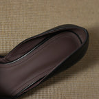 Serelle Woven Leather Heels