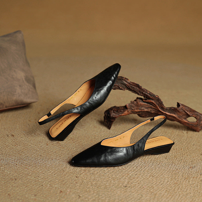 Eloura Slingback Leather Flats