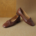 Eloura Woven Leather Flats