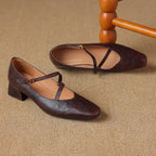 Marvelle Leather Mary Janes