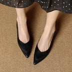 Eliane Woven Leather Heels