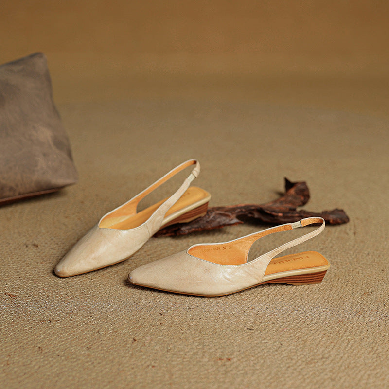 Eloura Slingback Leather Flats