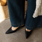 Vela Sculpt Leather Heels