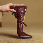 Eloria Lambskin Mary Janes