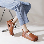 Orlienne Soft Strap Leather Flats