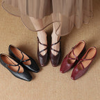 Marvelle Leather Mary Janes