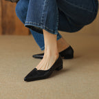 Serelle Point Leather Flats