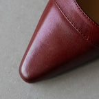 Celest Leather Mary-Jane Heels