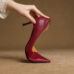 Velisse D’Orsay Leather Pumps