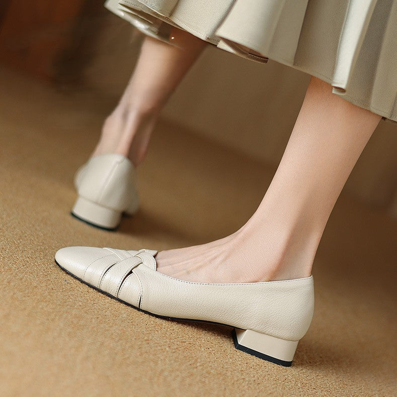 Eloura Woven Leather Flats