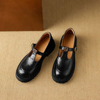 Brinell Leather Mary Janes