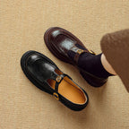Brinell Leather Mary Janes