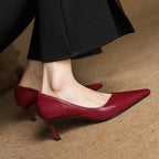 Velisse D’Orsay Leather Pumps