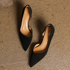 Velisse D’Orsay Leather Pumps