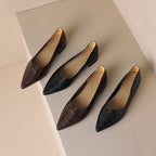 Serelle Point Leather Flats