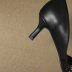 Serelle Woven Leather Heels