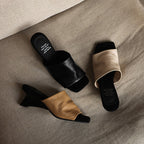 Liora Leather Sandal Mules