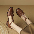 Lorin Roman Leather Heels