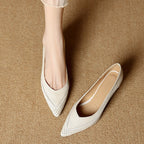 Eliane Woven Leather Heels