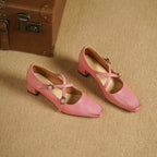 Mira Mary-Jane Leather Heels