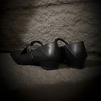 Camélia T-Bar Leather Pumps
