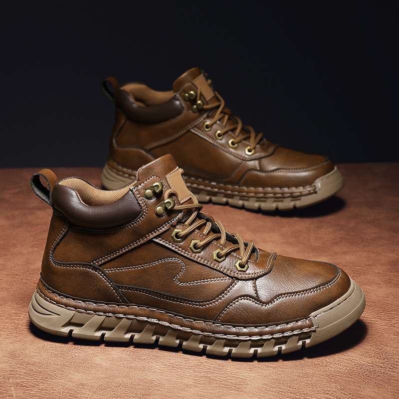 Colonel T.  | men's Leather Hiking Boots