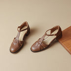 Lorin Roman Leather Heels