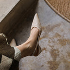 Vela Sculpt Leather Heels