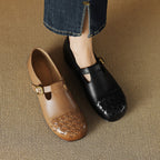 Velmora Woven Leather Loafers