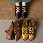 Lucia Brogue Leather Oxfords
