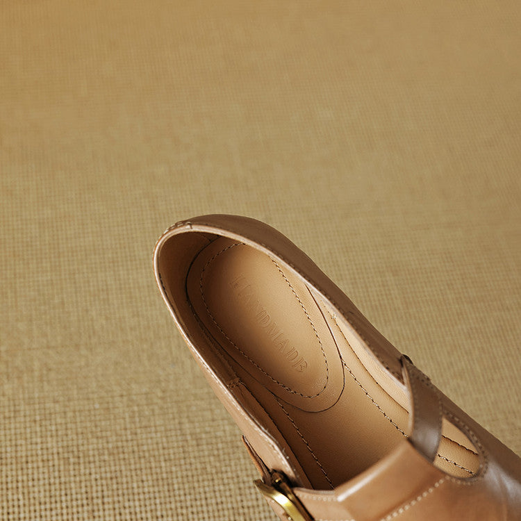 Velmora Woven Leather Loafers