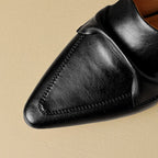 Marloe Pointed Leather Mules