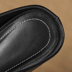 Aurel Leather Sculpt Mules