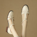 Lorin Roman Leather Heels